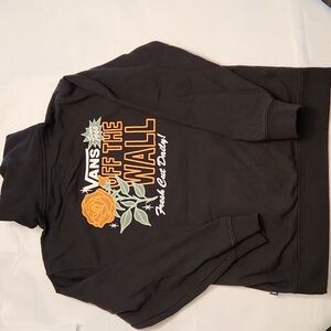 Vans Hoodie with Floral Graphic